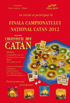 Finala Campionatului National Catan 2012 - Brasov